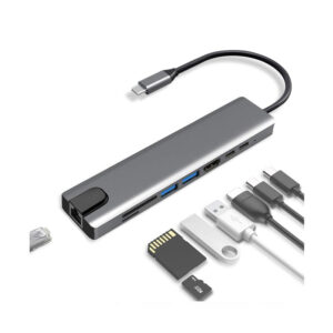 Type-c to Hdtv 8 in 1 Adapter